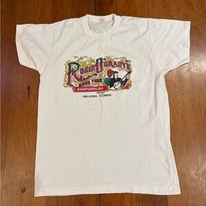 Vintage  Rosie Ogrady's Good Time Emporium T Shirt XL White Orlando Florida